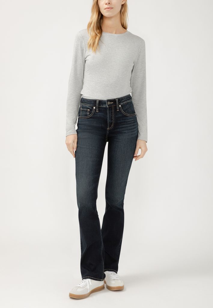Silver Jeans Co.® Avery Curvy High Rise Slim Boot Jean