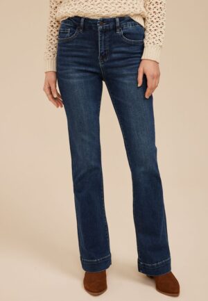 Flying Monkey&trade; Dark High Rise Trouser Bootcut